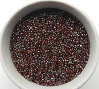 11/0 Charlotte Cut Beads Patina Transparent Light Orange Gun Metal 10/20/50/250/500 Grams 1300 Pieces