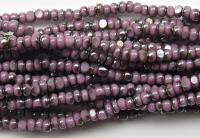 11/0 Charlotte true Cut Beads Patina Opaque Light Purple Gun Metal 10/20/50/250/500 Grams vintage findings, embroidery materials, craft