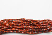 11/0 Charlotte true Cut Beads Patina Opaque Orange Gun Metal 10/20/50/250/500 Grams 1300 Pieces faceted seed beads