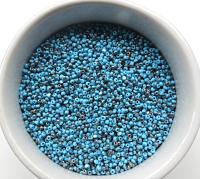 11/0 Charlotte Cut Beads Patina Opaque Turquoise Gun Metal 10/20/50/250/500 Grams premium seed beads, vintage findings, two tone beads