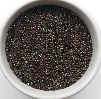 11/0 Charlotte true Cut Beads Patina Topaz transparent Gun Metal 10/20/50/250/500 Grams 1300 Pieces