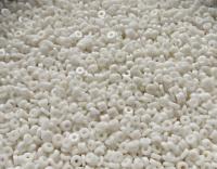 2MM Glass Sequins High Glaze Chalk White 5/10/20 Grams