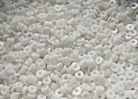 3MM Glass Sequins High Glaze Chalk White 5/10/20 Grams