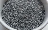 13/0 Seed Beads Crystal Frosted Gunmetal 1.6 MM 20/50/100/200/500 Grams glass beads, jewelry supply, vintage findings, craft supply