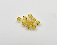 Light Topaz Swarovski Bicone 2.5mm Xillion Cuts 36/72/144/432/1000 Pieces Haute Couture materials