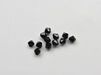 Czech Bicone Jet Black 4mm beads 36/72/144/432/720 Pieces loose beads, jewelry making, craft supplies, winter
