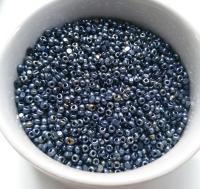 8/0 Charlotte Cut Beads Metallic Blue 10/20/50/250/500 Grams 425 Pieces