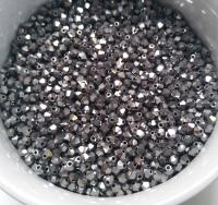Swarovski Bicone (3mm) Metallic Gunmetal FC 2X beads 36/72/144/432/720 Pieces Jewelry findings, embroidery materials, jewelry making