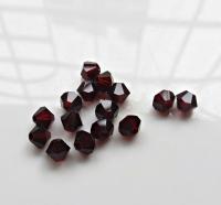4mm Garnet Swarovski Bicone beads BEADS 36/72/144/432/720 Pieces embroidery materials, rare jewelry findings, craft supply, premium beads