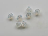 4/5mm White Opal Swarovski Bicone beads 12/36/72/144/432/720 Pieces embroidery materials, jewelry findings