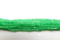 13/0 Hanks Charlotte Cut Beads 50100 Light Green (Transparent) 1/5/25/50/100 Hanks 1.6mm glass beads, jewelry supply, findings, craft supply