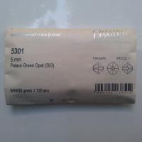 4/5MM Palace Green Opal Swarovski Bicone beads 12/36/72/144/432/720 Pieces (393) jewelry making, vintage findings, embroidery materials, gem