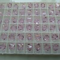 6/8 MM Rosaline Swarovski Bicone beads Cuts 12/36/72/144/288 Pieces (508) PREMIUM MATERIALS, Jewlery making beads