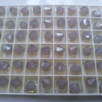 6/8 MM Light Grey Opal Swarovski Bicone beads 6/12/24/36/72/144/288 Pieces (383) PREMIUM MATERIALS, Jewlery making beads