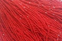11/0 Charlotte Cut Beads Opaque Cherry Red 10/20/50/250/500 Grams embroidery materials, jewelry making vintage beads, rare vintage true cuts