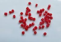 11/0 2 Cuts Bright Red Opaque Seed Beads Vintage Czech Beads 50/100/500 Grams