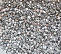 3mm Swarovski Crystal Metallic Crystal Comet Argent Light 2X FC Bicone beads 36/72/144/432/720 Pieces jewelry making, embroidery materials