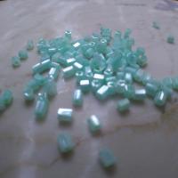 10/0 MATSUNO HEXAGON 2 Cuts Ceylon Mint Lustre seed beads Vintage Japanese Beads 10/50/100/450 Grams
