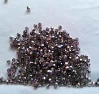Swarovski (2mm) Metallic Vintage Rose Comet Argent Light 2x Rondells 72 Pieces Jewelry findings, embroidery materials, jewelry making, rare