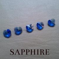Swarovski 6202 Crystal Heart Pendants 10.3x10mm 3/12 Pieces