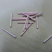 Fine 1.3 MM Seamless Tubes 330 Pieces 10 MM Length rare findings, brass tubes, jewelry making, craft supplies, decoration, couture