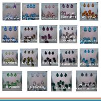 Vintage Swarovski crystal Drops 15x9 MM Fancy Crystal drops 6 Pieces