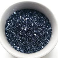 2MM Glass Sequins High Glaze Metallic Blue 5/10/20 Grams PREMIUM MATERIALS