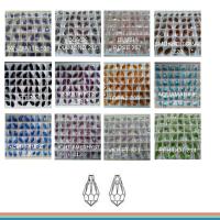 Vintage Swarovski 6000 Drop 11X5.5 mm Pendants, Fancy Crystal drops 6 Pieces PREMIUM MATERIALS