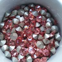 Swarovski 28ss/38ss Chaton Round PADPARADSCHA 6/12/24/100/300/500 Pieces (542)