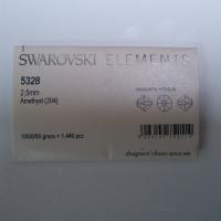 2.5mm Amethyst Swarovski Bicone 36/72/144/432/1000 Pieces Jewelry findings, embroidery materials, jewelry making, rare beads, craft supply