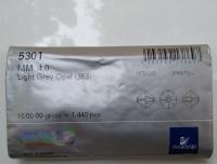 4/5mm Light Grey Opal Swarovski Bicone Beads 12/36/72/144/432/720 Pieces (383) jewelry supplies, embroidery materials