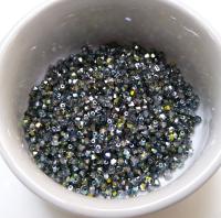 3mm Crystal Sahara Swarovski Bicone Cuts 36/72/144/432/720 Pieces Jewelry findings, embroidery materials, jewelry making, craft supplies