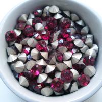 Swarovski 38ss Chaton Round Ruby 6/12/24/100/300 Pieces