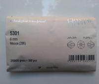 6/8 mm Mocca Swarovski Bicone 12/36/72/144/288 Pieces (286) PREMIUM MATERIALS, Jewlery making beads
