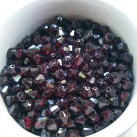 6mm Garnet Swarovski Bicone beads Cuts 12/36/72/144/288 Pieces (241) jewelry making