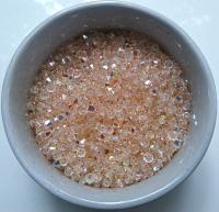 4mm Swarovski Silk AB Bicones rainbow beads 36/72/144/432/720 Pieces rainbow beads, jewelry making, couture embellishments, embroidery