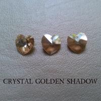 Swarovski 6202 Crystal Heart Pendants 10.3x10mm 3/12 Pieces
