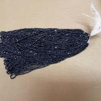 13/0 Hanks Charlotte Cut Beads METALLIC BLUE 1/5/25/50/100 Hanks 1.6mm glass beads, jewelry supply, findings, craft supply, vintage beads