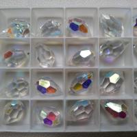 Vintage Swarovski crystal Drops 12 x 20 MM Fancy Crystal drops 1/5 Pieces vintage premium findings, jewlery making, earring findings, drops