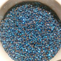 10/0 2 Cuts Montana Silver Lined seed beads Vintage Czech Beads 50/100/500 Grams