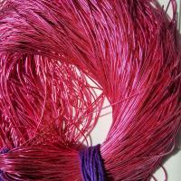 MAGENTA Metallic French Wire, Bullion Wire, Gimp Wire 50/100/200/400 Grams