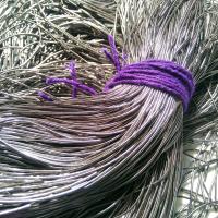 GRAY Metallic French Wire, Bullion Wire, Gimp Wire 50/100/200/400 Grams