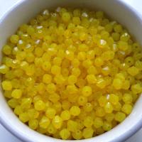 4mm Citrine Opal Genuine Czech Bicone Rare Beads 36/72/144/432/720 Pieces 80120 embroidery materials, rare jewelry findings, craft supplies