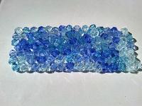3/4mm Blue Shaded Mix Swarovski Bicone Beads 36/72/144/432/720 Pieces loose beads, mix beads, embroidery materials, craft supplies, saucer