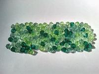 3/4mm Green Shaded Mix Swarovski Bicone 36/72/144/432/720 Pieces loose beads, jewellery making, embroidery materials