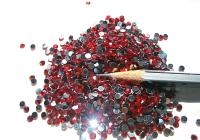 10SS Swarovski Flatbacks Light Siam Chaton Roses 2088 (2.9mm) Made in Austria 72/144/432/1440 Pieces Nail art decoration