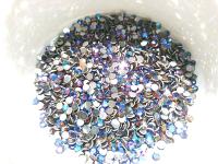 10SS Swarovski Flatbacks in Crystal Heliotrope Chaton Roses 2088 (2.9mm) Made in Austria 72/144/432/1440 Pieces Nail art decoration