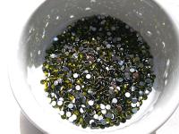 10SS Swarovski Flatbacks in Olivine Chaton Roses 2088 (2.9mm) Made in Austria 72/144/432/1440 Pieces Nail art decoration, craft supplies