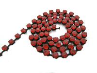 12 SS Rhinestone Chain Vintage Glass Hyacinth Frosted in Brass/Vintage Black Settings 3mm 1/2/5/15 Meters
