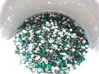 10SS Swarovski Flatbacks in Emerald Chaton Roses 2088 (2.9mm) Made in Austria 72/144/432/1440 Pieces Nail art decoration, craft supplies
